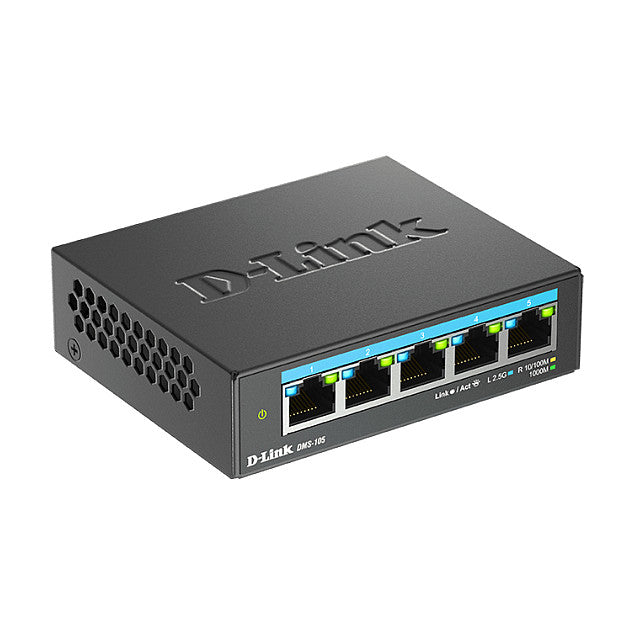 D-Link DMS-105 5-Port Multi-Gigabit Unmanaged Switch