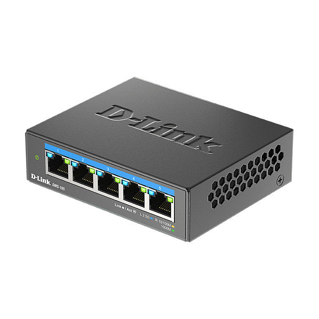 D-Link DMS-105 5-Port Multi-Gigabit Unmanaged Switch