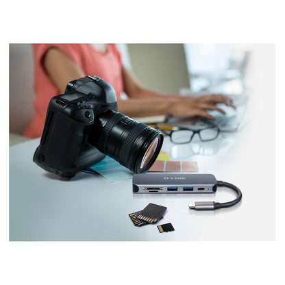 D-Link DUB-2325/E 5-in-1 USB-C Hub