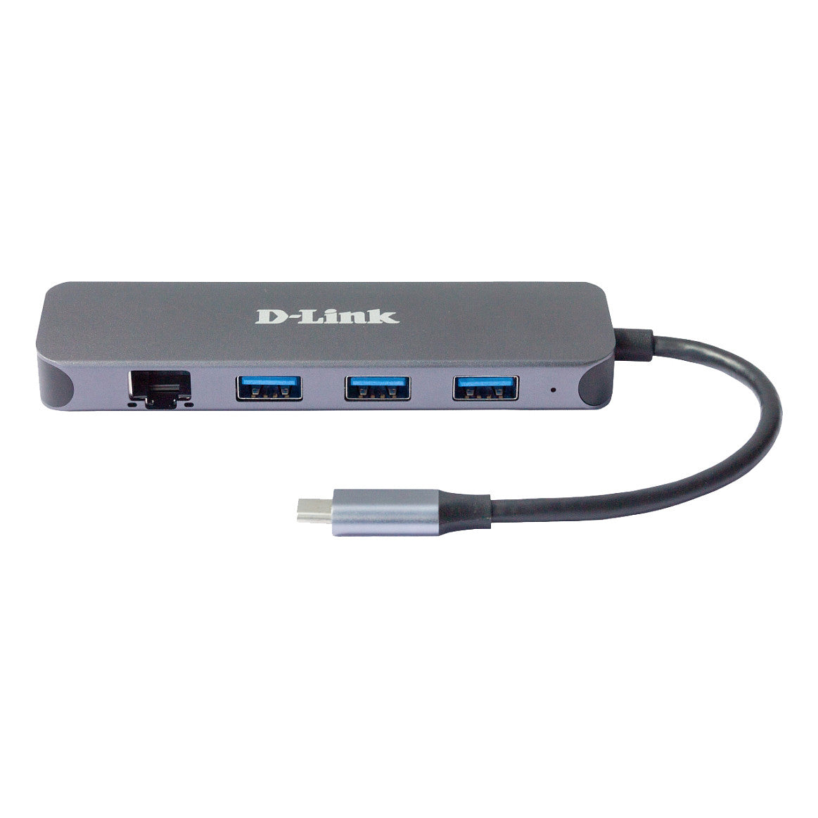 D-Link DUB-2334 5-in-1 USB-C Hub mit Gigabit Ethernet/Power