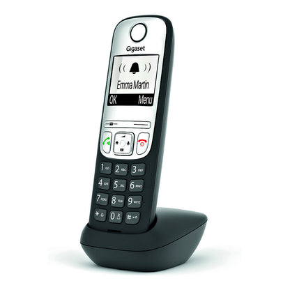 GIGASET A690HX schwarz 5.1 cm 2 Zoll schwarz-weiss Grafik-Display Freisprechen Telefonbuch fr DECT Basisstationen und Router
