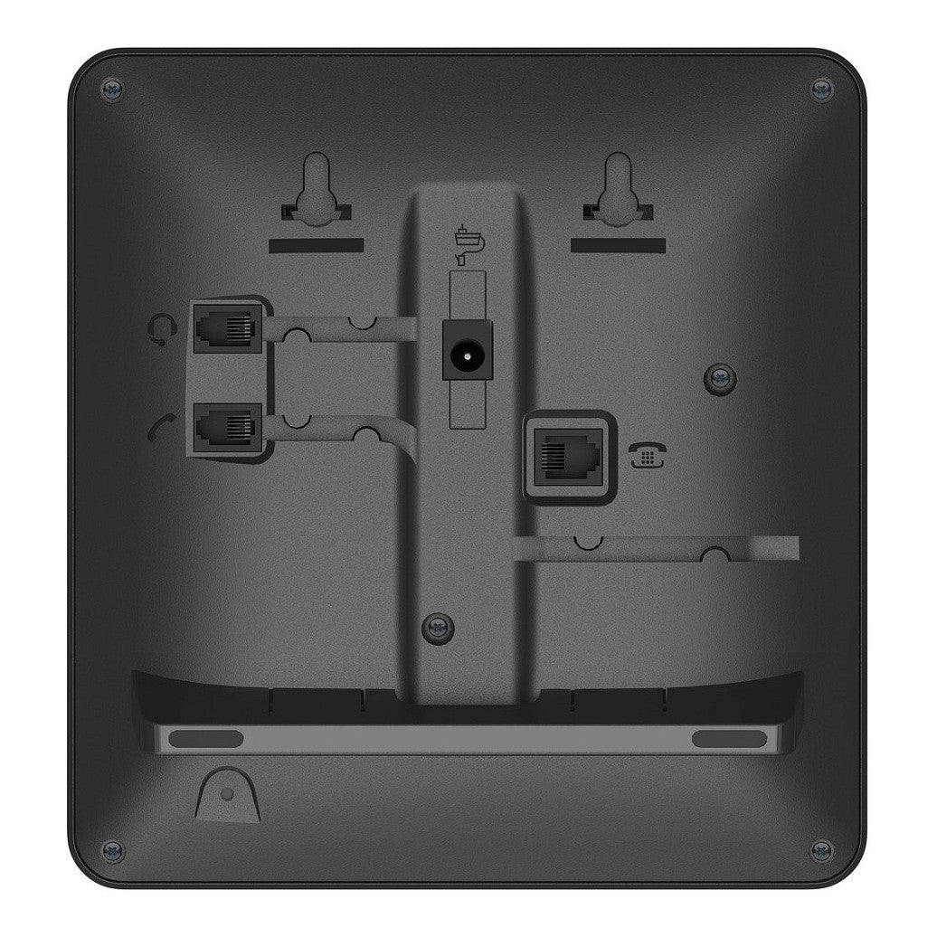 GIGASET DESK 600 schwarz schnurgebundenes Tisch- und Wandtelefon LC-Display 7 Direktwahltasten Telefonbuch Hrgertekompatibel