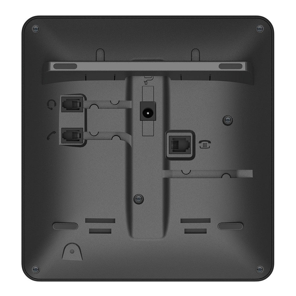 GIGASET DESK 600 schwarz schnurgebundenes Tisch- und Wandtelefon LC-Display 7 Direktwahltasten Telefonbuch Hrgertekompatibel