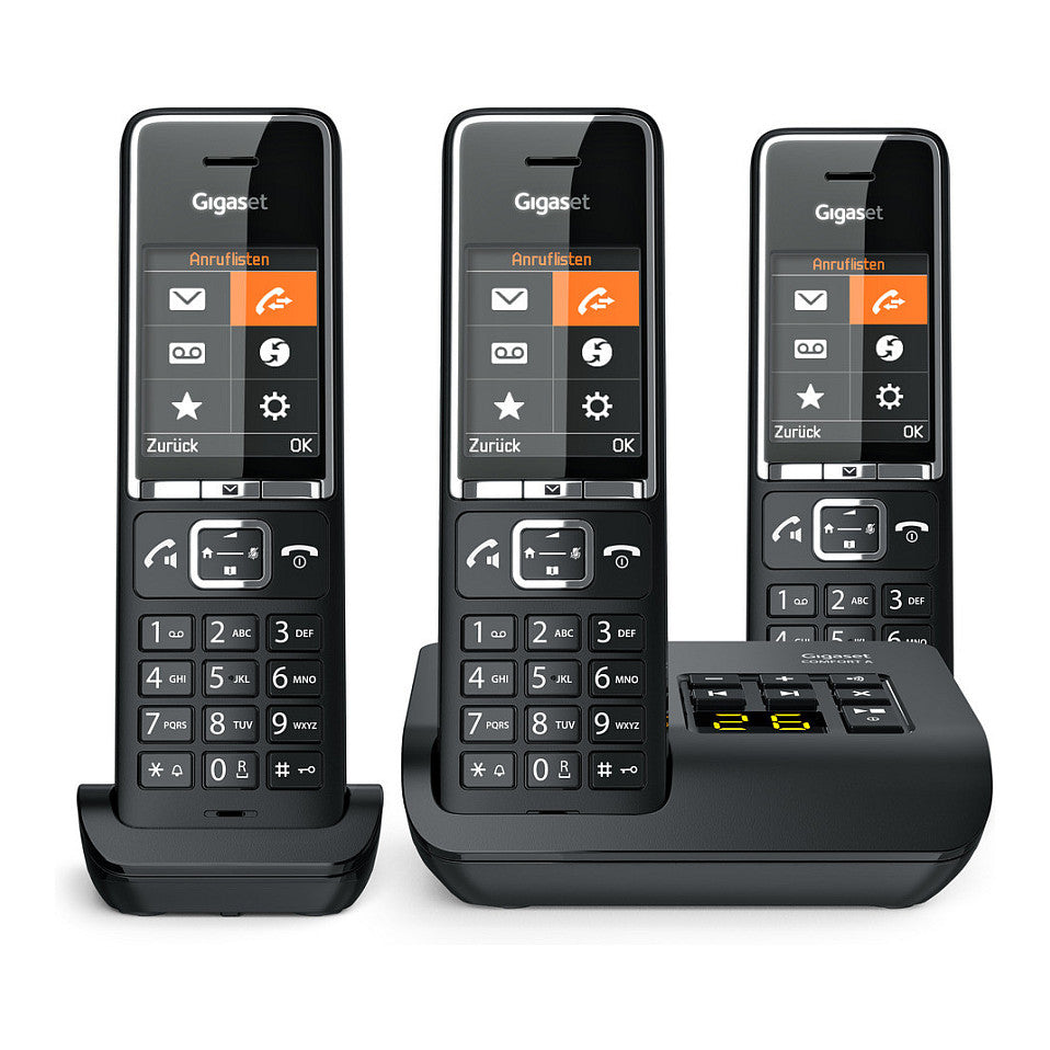 Gigaset COMFORT 550A trio schwarz/chrom