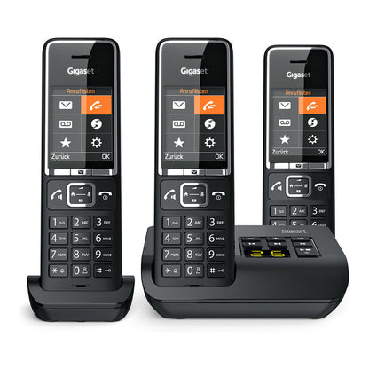 Gigaset COMFORT 550A trio schwarz/chrom