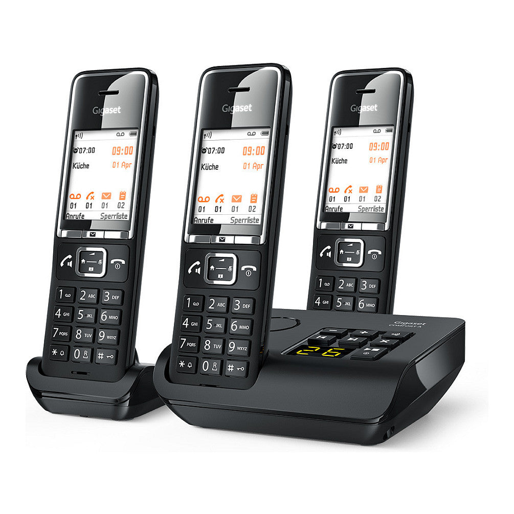 Gigaset COMFORT 550A trio schwarz/chrom