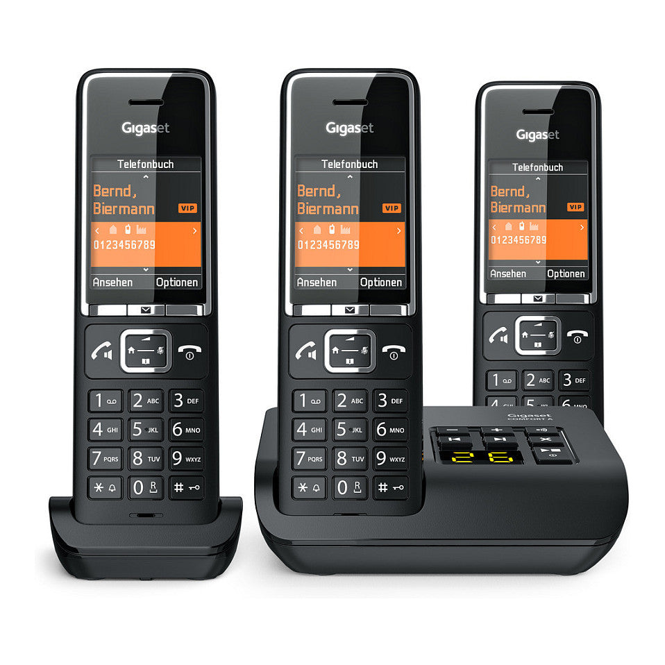 Gigaset COMFORT 550A trio schwarz/chrom