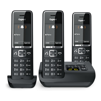 Gigaset COMFORT 550A trio schwarz/chrom