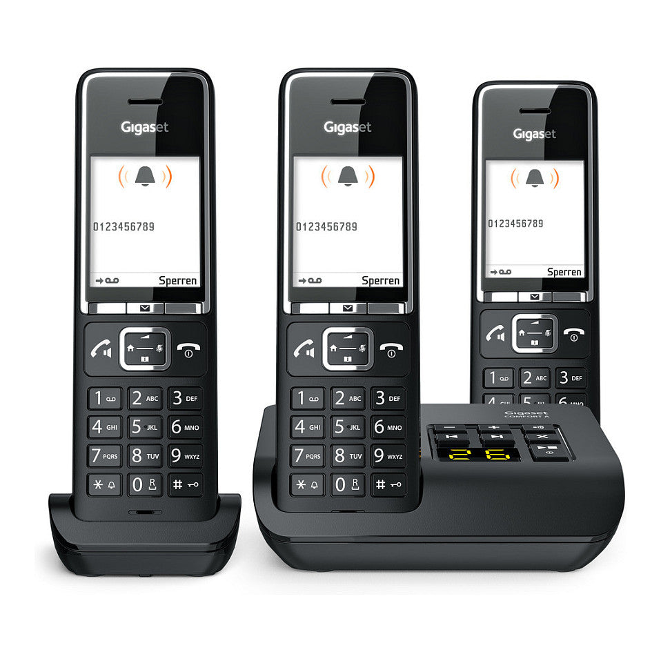 Gigaset COMFORT 550A trio schwarz/chrom
