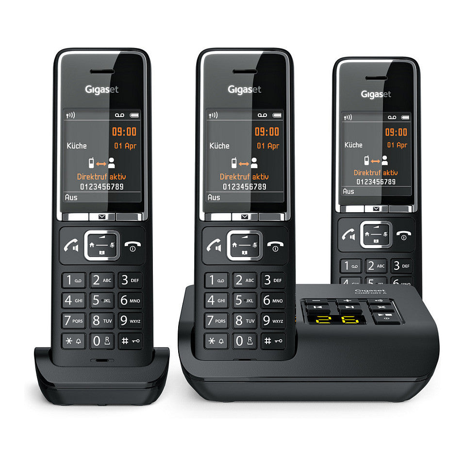 Gigaset COMFORT 550A trio schwarz/chrom
