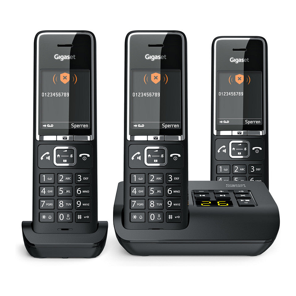 Gigaset COMFORT 550A trio schwarz/chrom