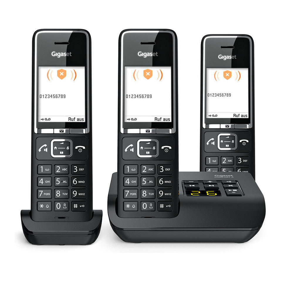 Gigaset COMFORT 550A trio schwarz/chrom