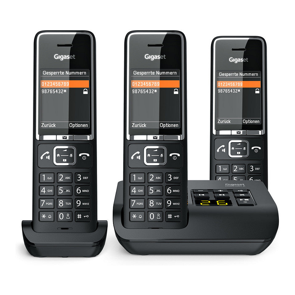 Gigaset COMFORT 550A trio schwarz/chrom