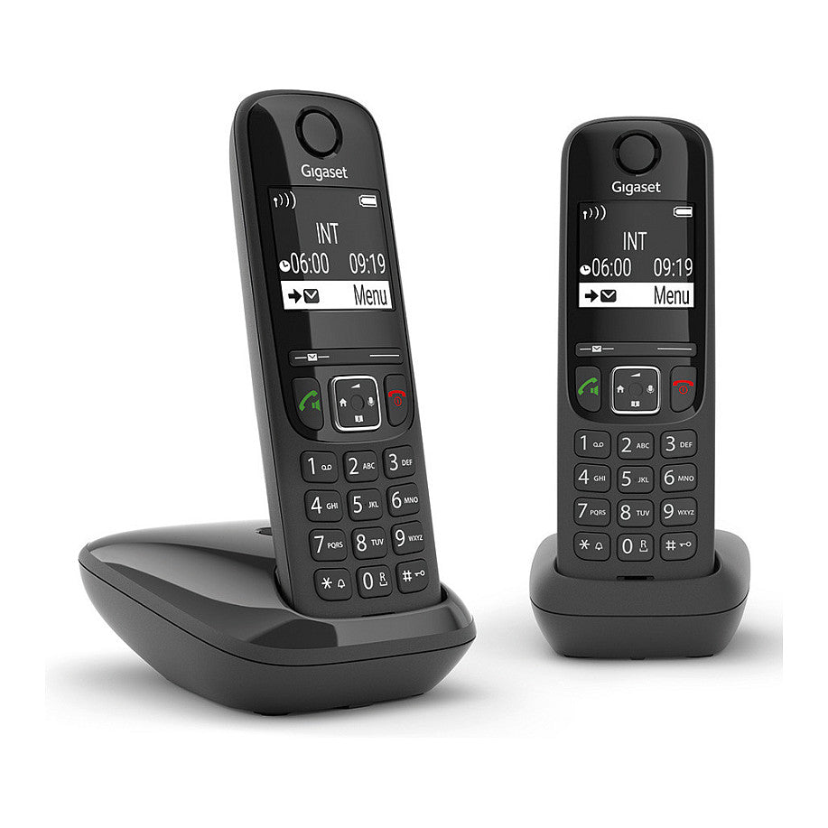 Gigaset AS690 Duo schwarz int.