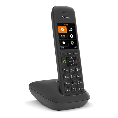 GIGASET C575HX schwarz 5.8 cm 2.2 Zoll TFT Farbdisplay Freisprechen Telefonbuch HD Voice fr DECT Basisstationen und Router