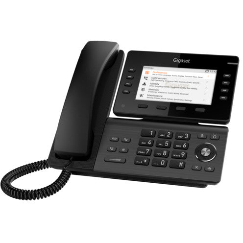 GIGASET P820 IP PRO IP Tischtelefon 12.7 cm 5 Zoll TFT-Farbdisplay USB 2x RJ45 Anschluss fr P800 KEY PRO Expanson Module PoE