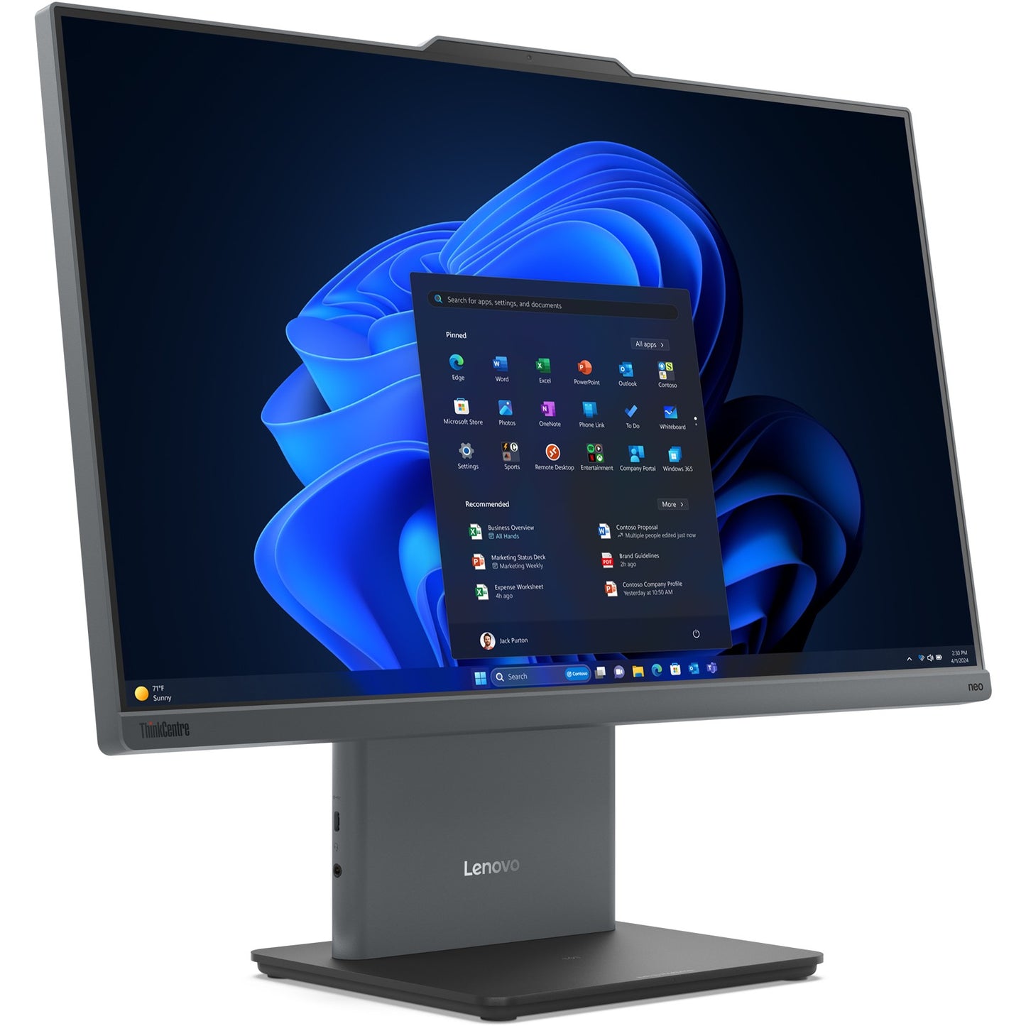 Lenovo ThinkCentre Neo50a-24 G5 AIO 23.8" i5-13420H 16/512 FHD W11P