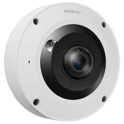Hanwha XNF-9013RV Fischeyekamera out. 12MP PoE IR IP66 IK10