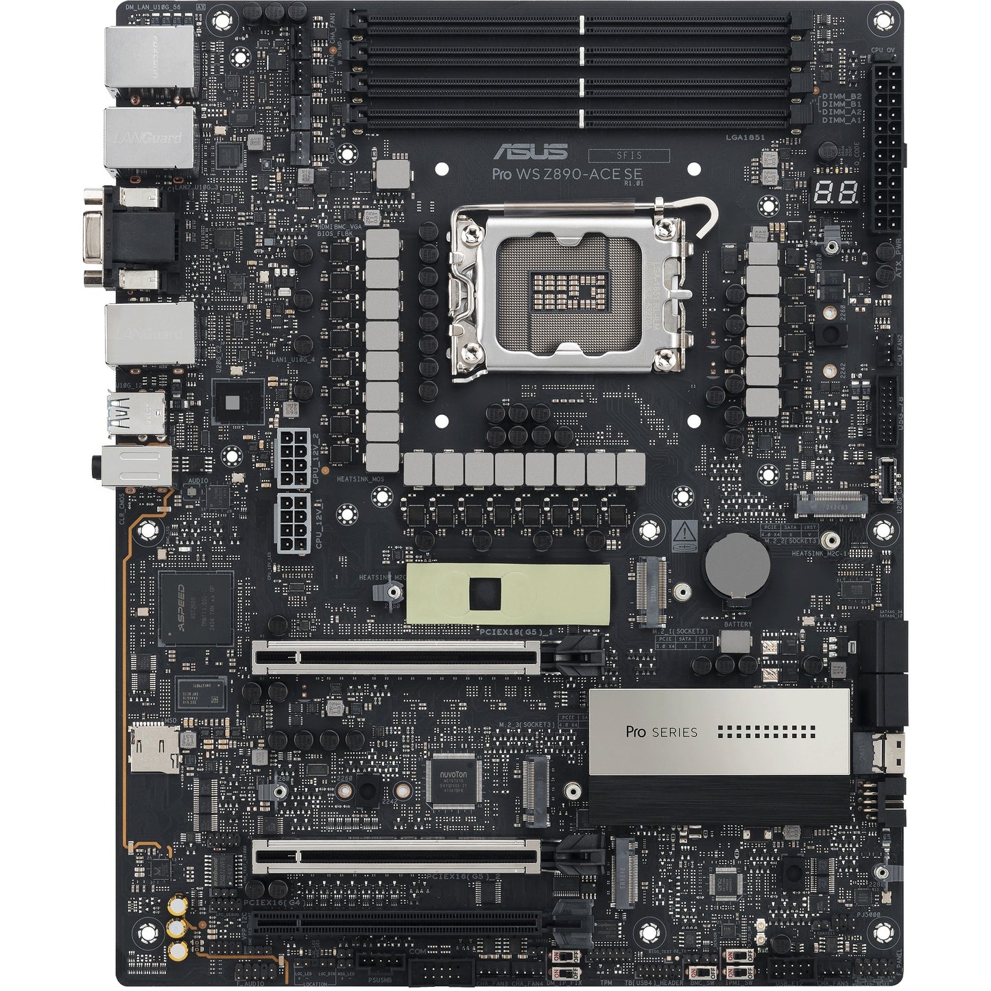 MB ASUS PRO WS Z890-ACE SE (Intel.1851.DDR5.mATX)