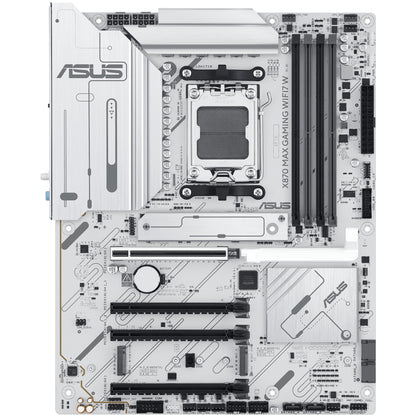 Carte mère ASUS X870 MAX GAMING WIFI7 W (AMD, AM5, DDR5, ATX)