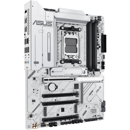 Carte mère ASUS X870 MAX GAMING WIFI7 W (AMD, AM5, DDR5, ATX)