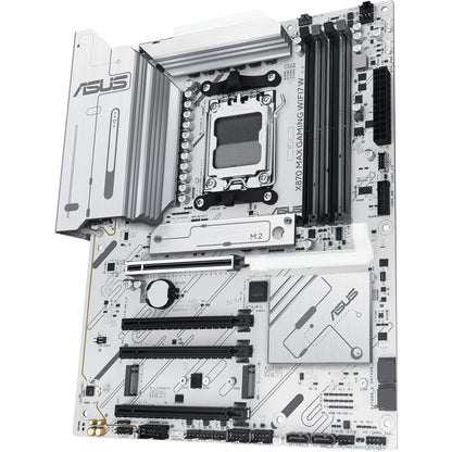 Carte mère ASUS X870 MAX GAMING WIFI7 W (AMD, AM5, DDR5, ATX)
