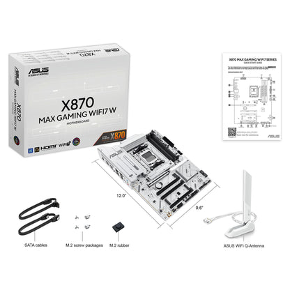 MB ASUS X870 MAX GAMING WIFI7 W (AMD.AM5.DDR5.ATX)