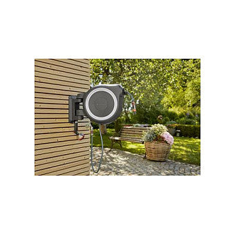 Gardena Wand-Schlauchbox RollUp XL. 35 m. weiß
