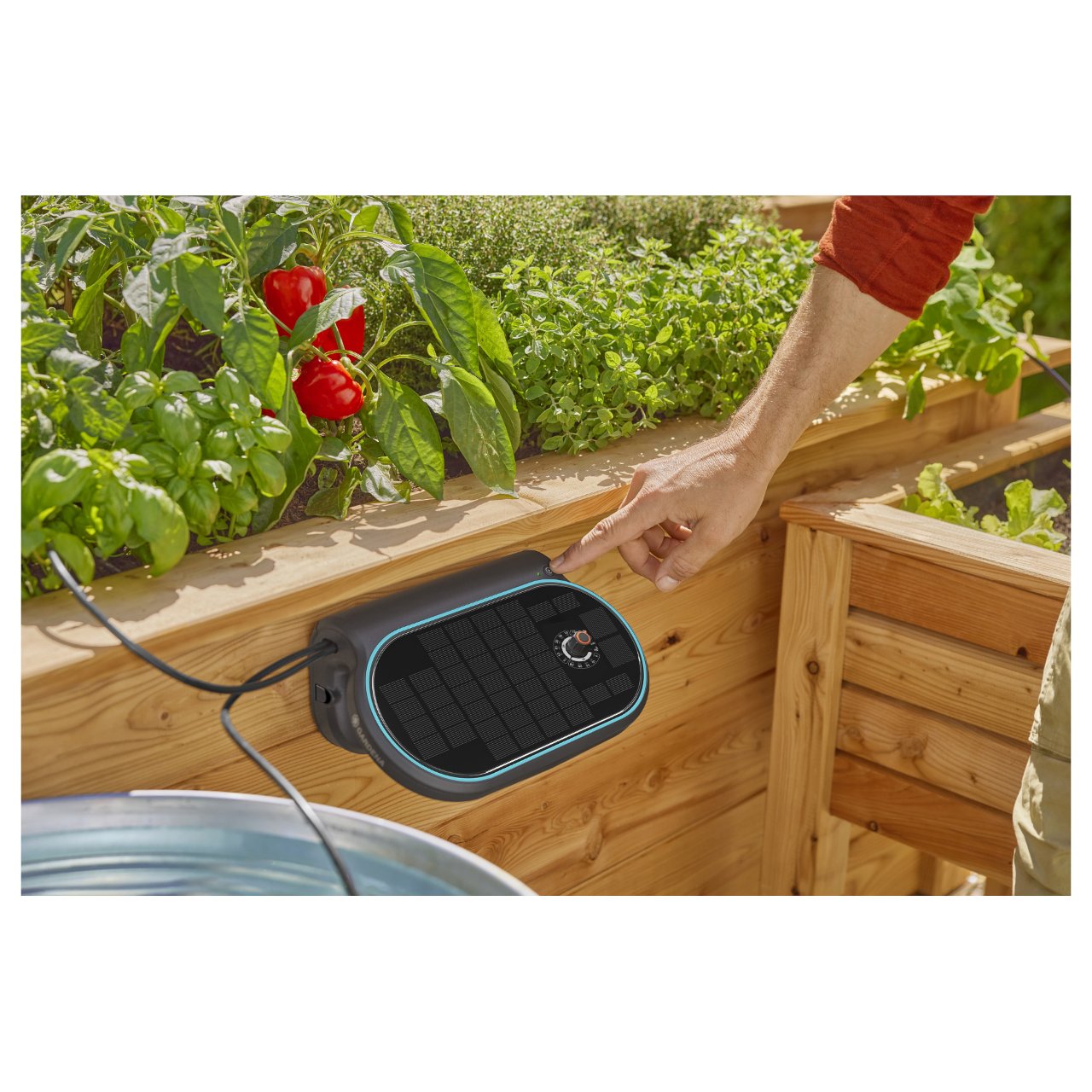 Gardena Solar-Bewässerung AquaBloom L Set
