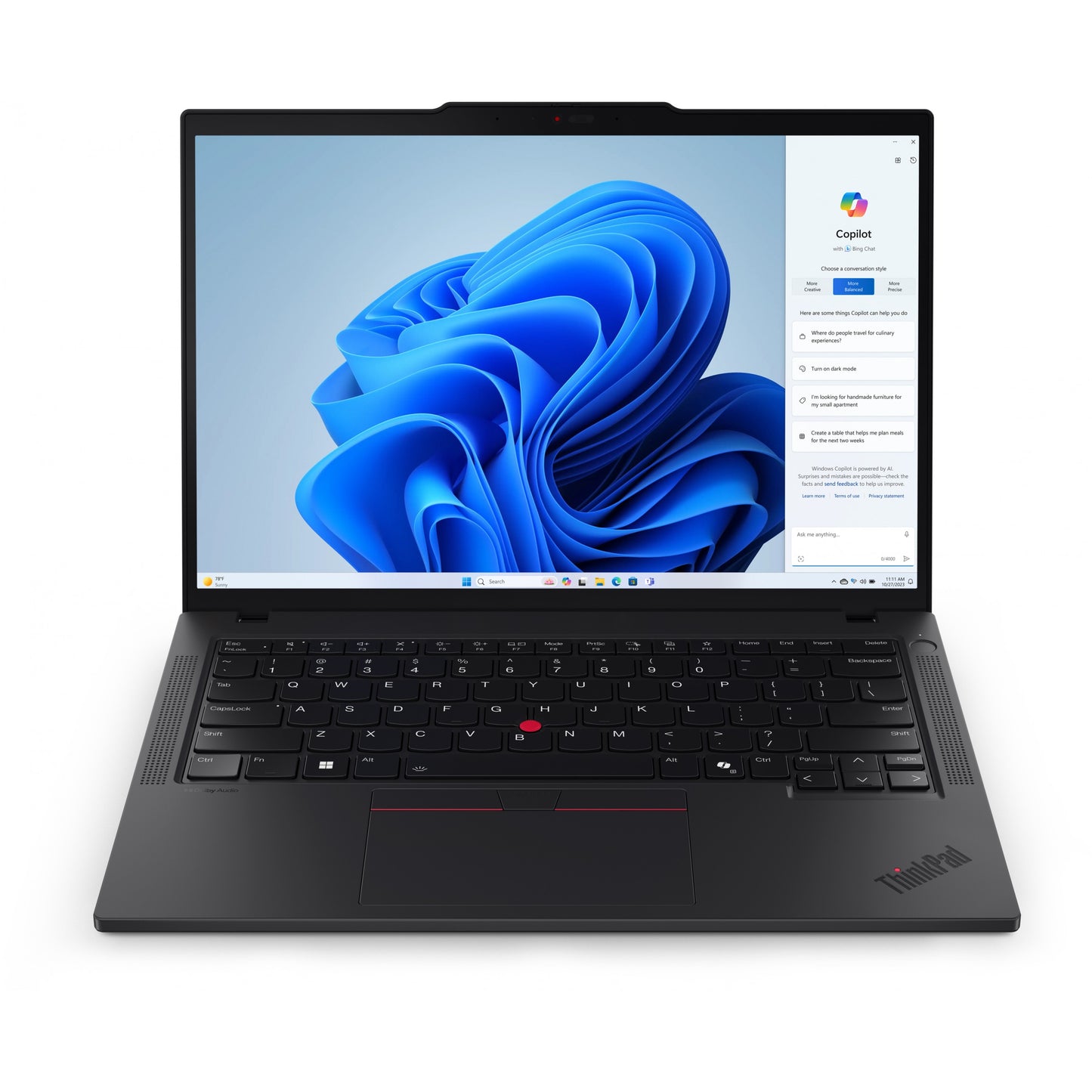 Lenovo ThinkPad P14s AMD G5 14" R7-8840HS 16/512 WUXGA W11P