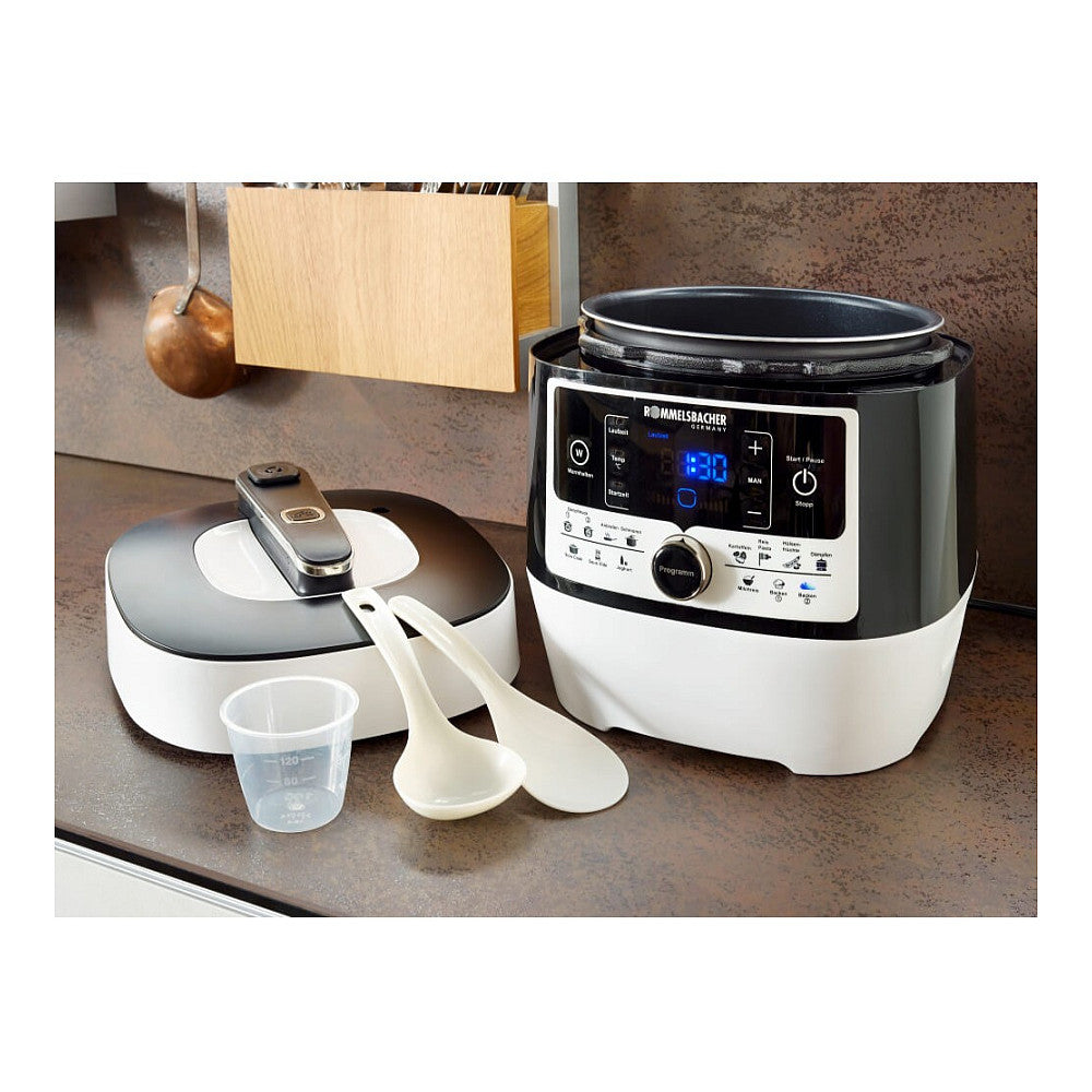 ROMMELSBACHER Dampfdruck-& Multikocher MD 1000