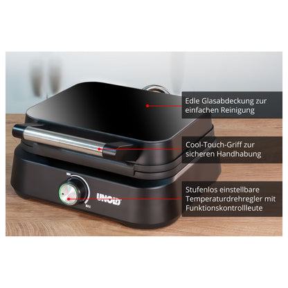 48275 Doppel Waffeleisen Brüssel Belgische Waffeln