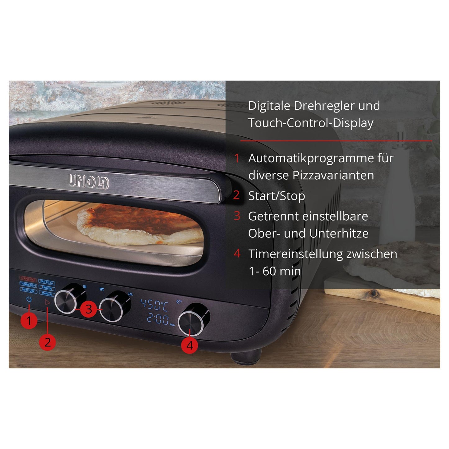 68805 Don Alfredo Pizzaofen