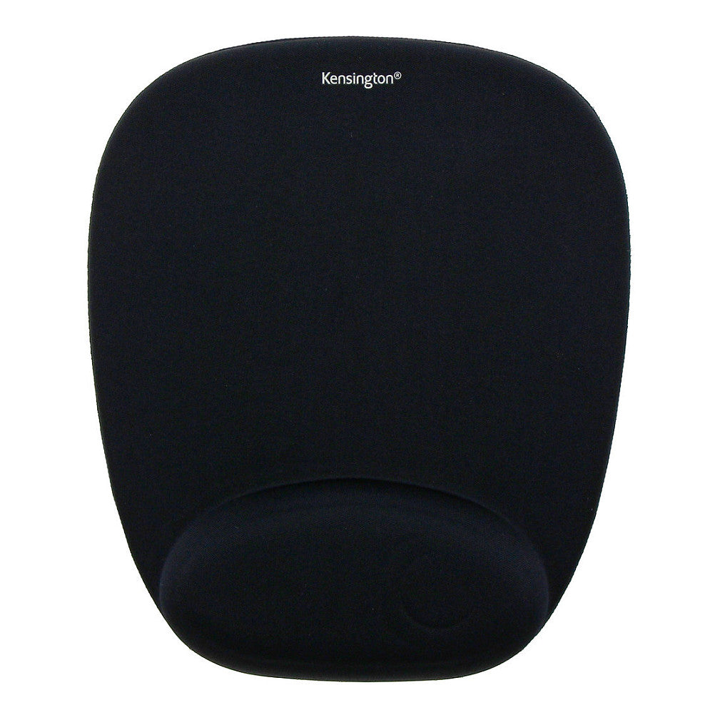 Kensington Schaumstoff Mauspad mit Handgelenkauflage black