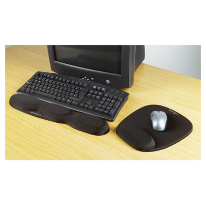 Kensington Schaumstoff Mauspad mit Handgelenkauflage black