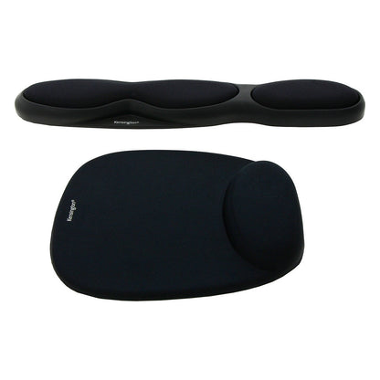 Kensington Schaumstoff Mauspad mit Handgelenkauflage black