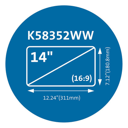 Kensington Blickschutzfilter MagPro Magnetic 14" 16:9