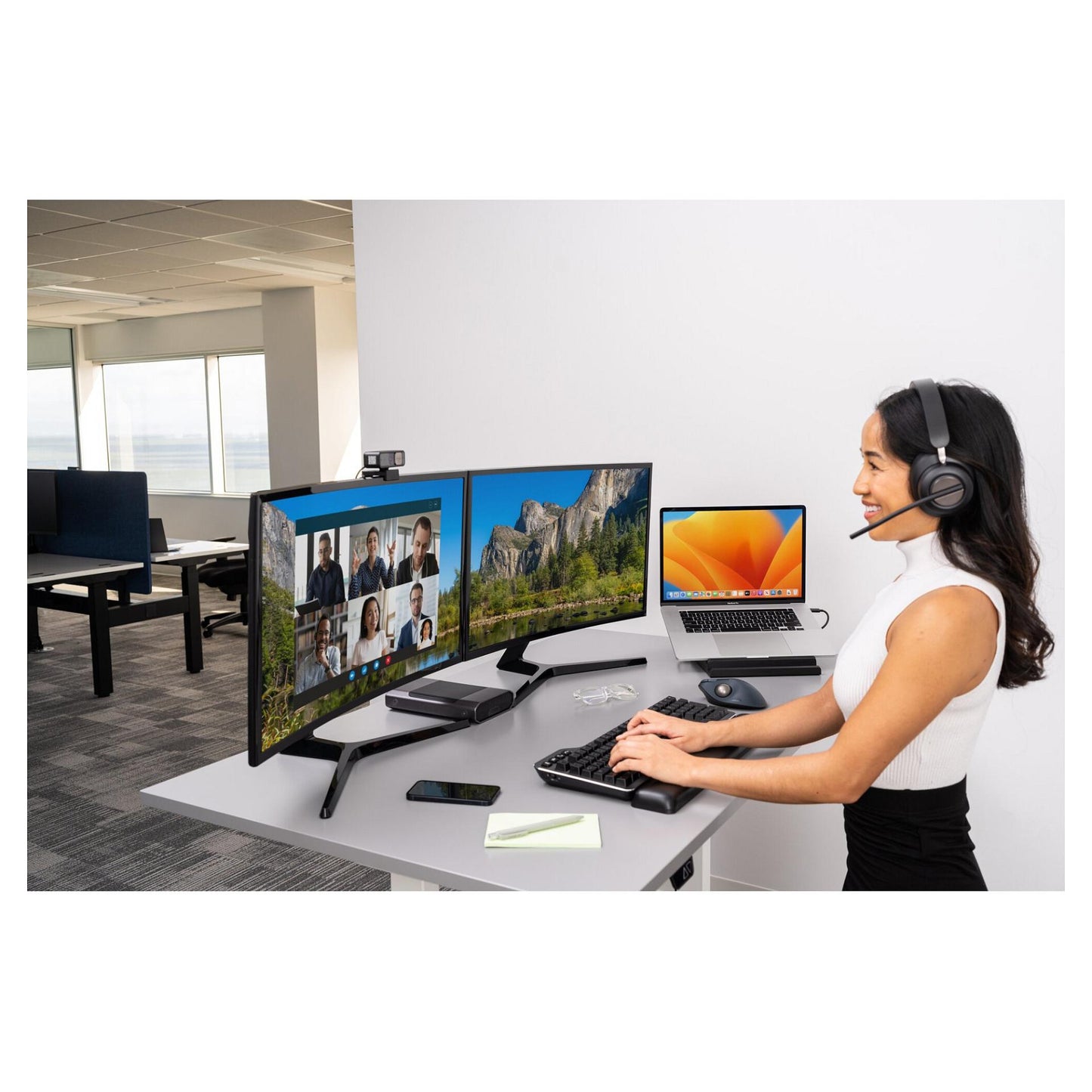 Kensington Headset H3000 PROVC Bluetooth schwarz