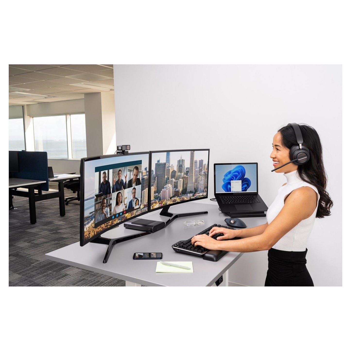 Kensington Headset H3000 PROVC Bluetooth schwarz