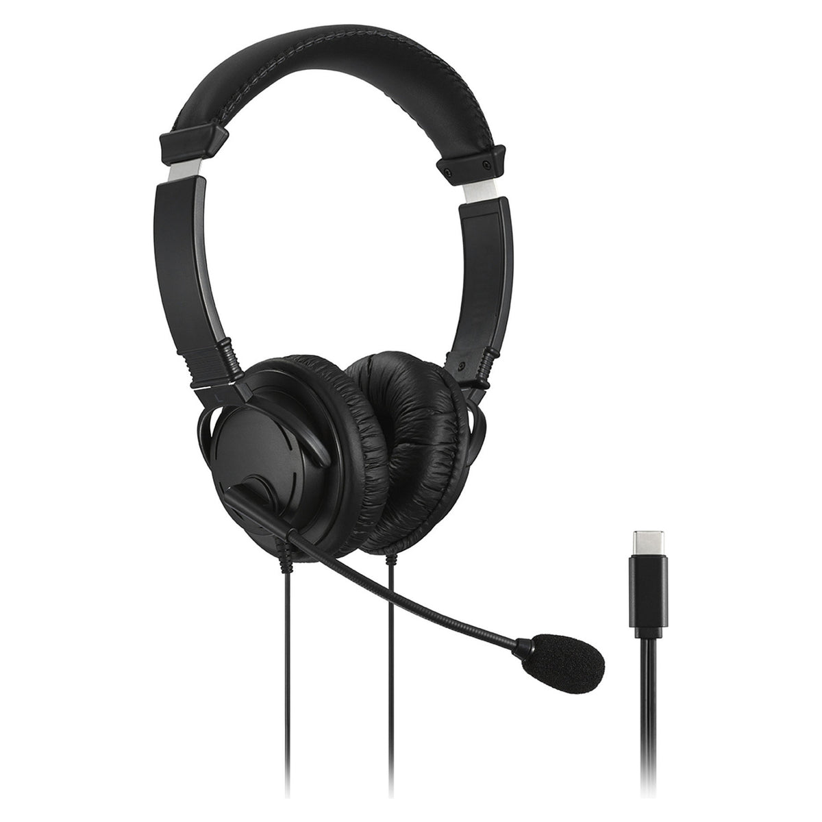 Kensington Headset Hi-Fi mit Mikrofon. USB-C schwarz