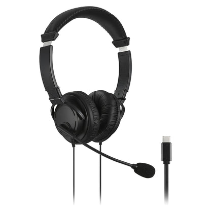 Kensington Headset Hi-Fi mit Mikrofon. USB-C schwarz