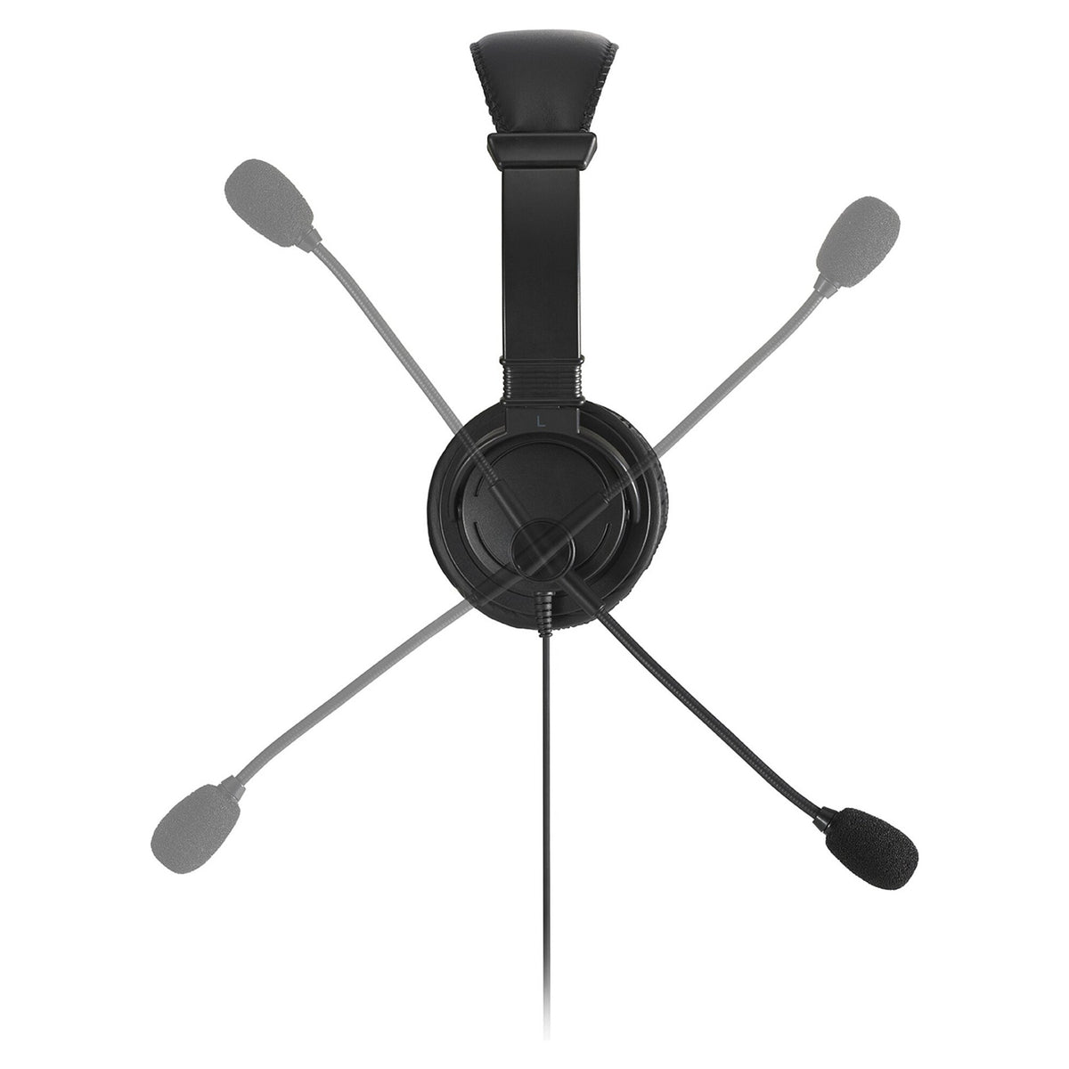 Kensington Headset Hi-Fi mit Mikrofon. USB-C schwarz