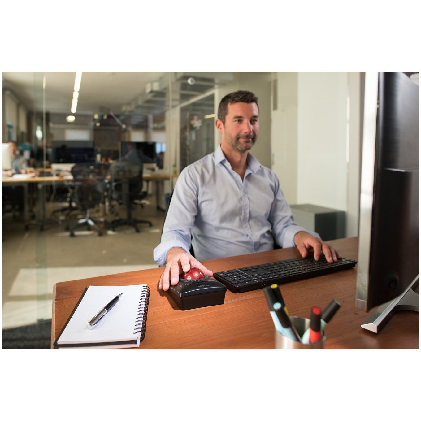Kensington Maus ExpertMouse kabellos Trackball