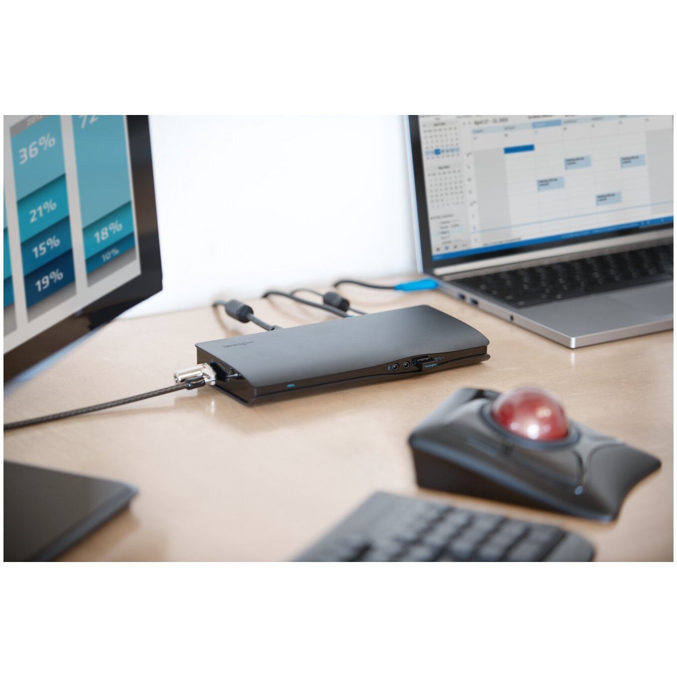 Kensington Maus ExpertMouse kabellos Trackball