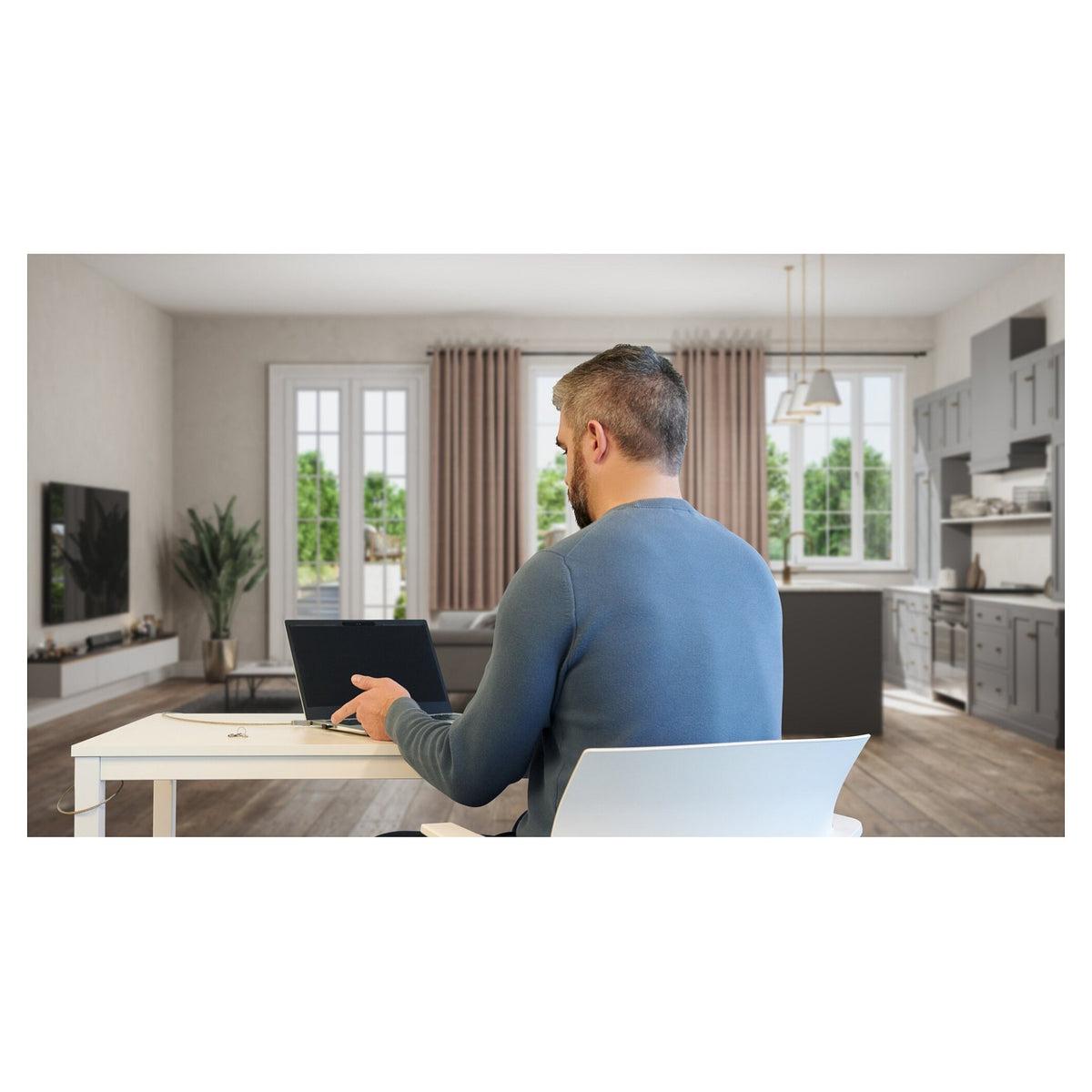 Kensington Notebookschloss Universell 3in-1 Kombination
