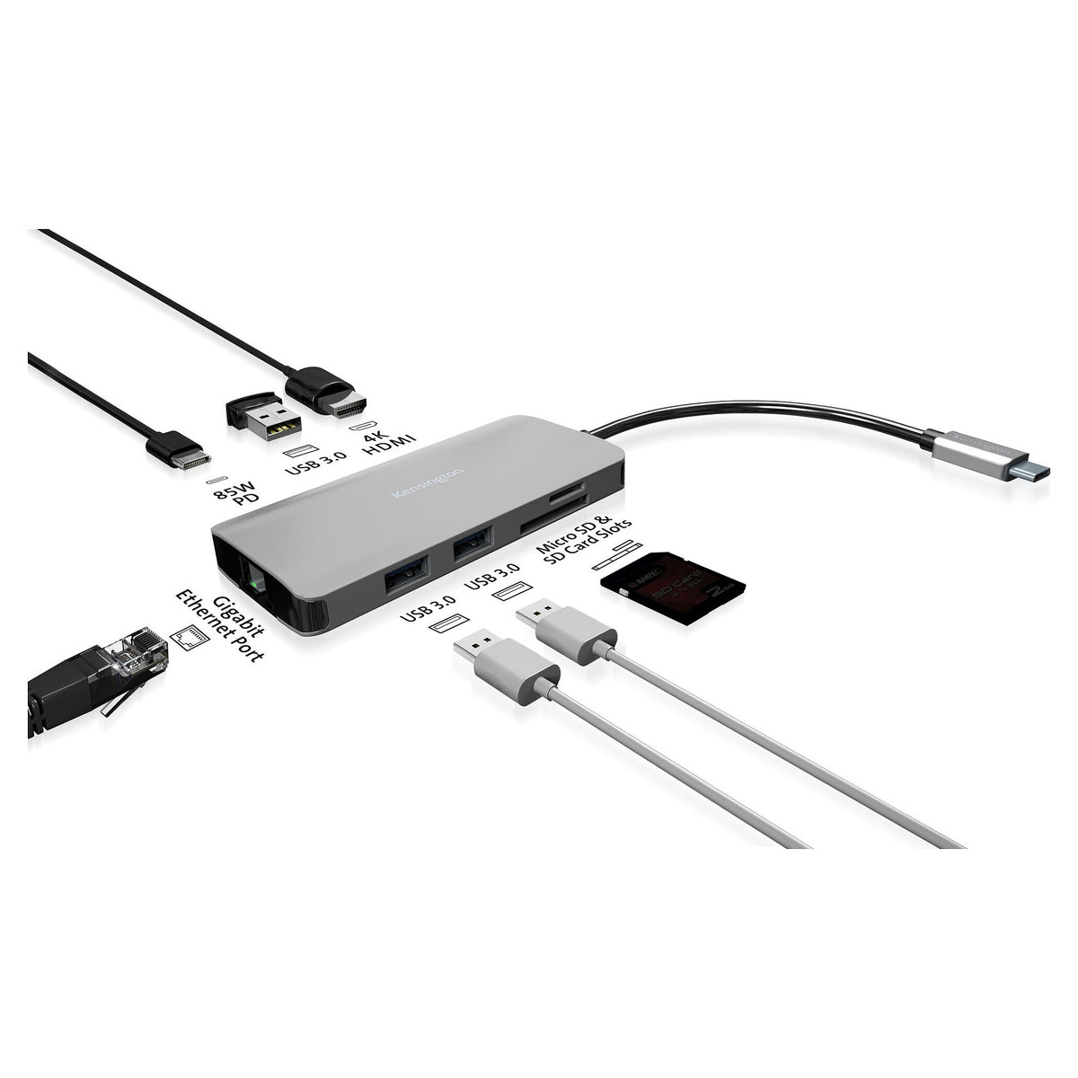 Kensington Dockingstation UH1400p USB-C 1xHDMI Mobile Univ