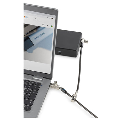 Kensington Slim N17 2.0 Laptop-Schloss f.Wedge.Dual Head