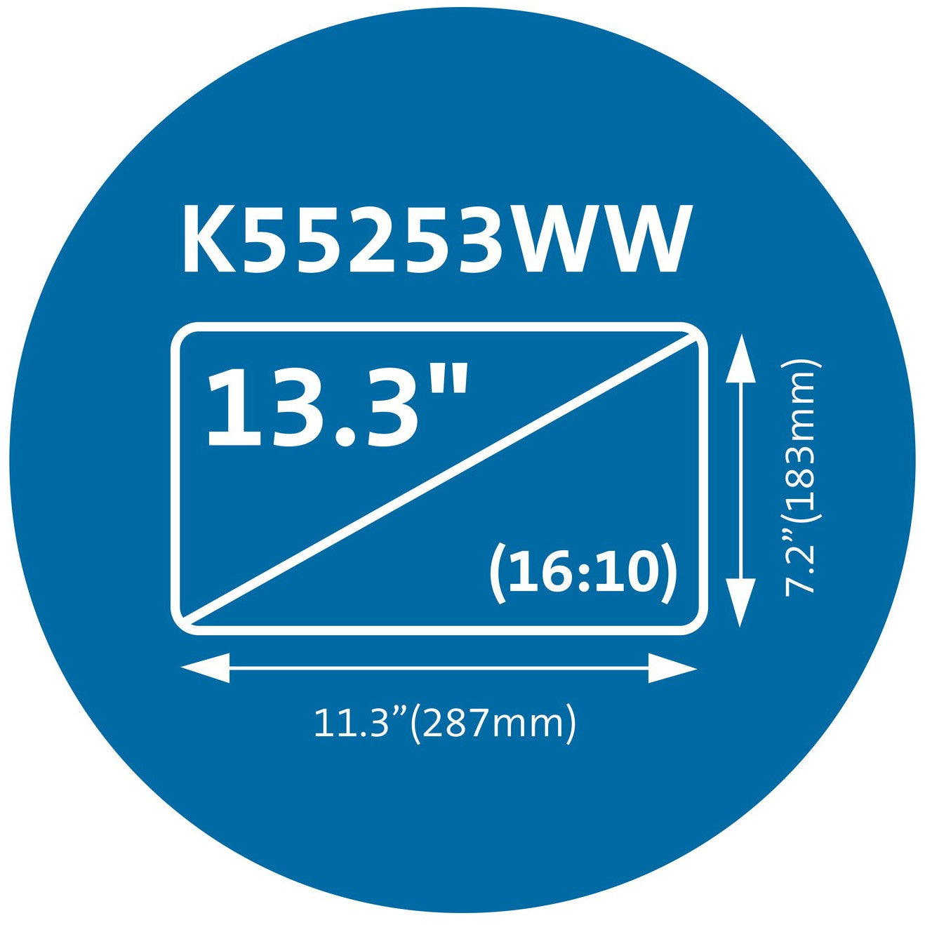 Kensington Blickschutzfilter MagPro Magnetic 13.3" 16:10