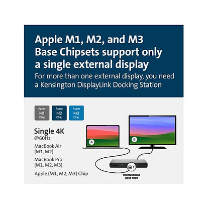 Kensington Dockingstation SD5760T Thunderbolt 4 Dual4K