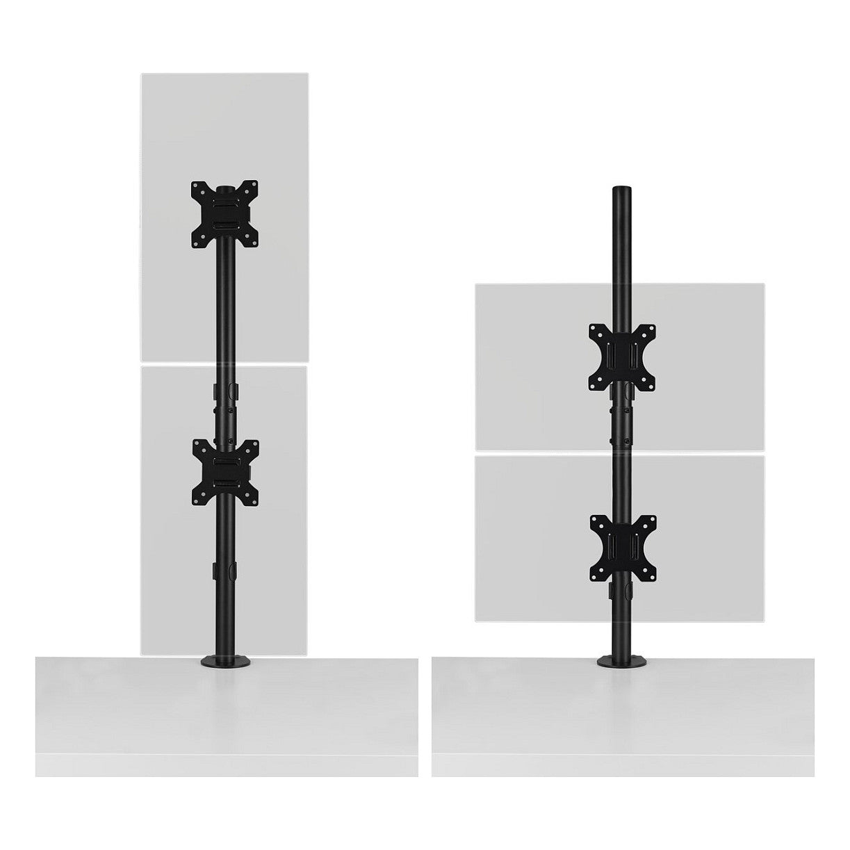 Kensington Monitorarm bis32".2TFT max.9kg.schw. vertik.